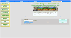 Desktop Screenshot of ahnenforschung-benz.de